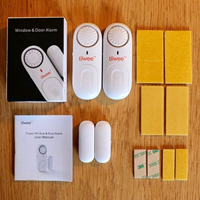 tiiwee Allarme Finestra e Porta 120dB Sicurezza Casa – Set di 2