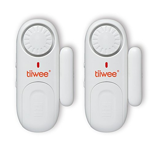 tiiwee Allarme Finestra e Porta 120dB Sicurezza Casa  – Set di 2